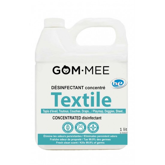 Assainisseur désinfectant concentré textile Gom mee 1L (chasse-odeur)
